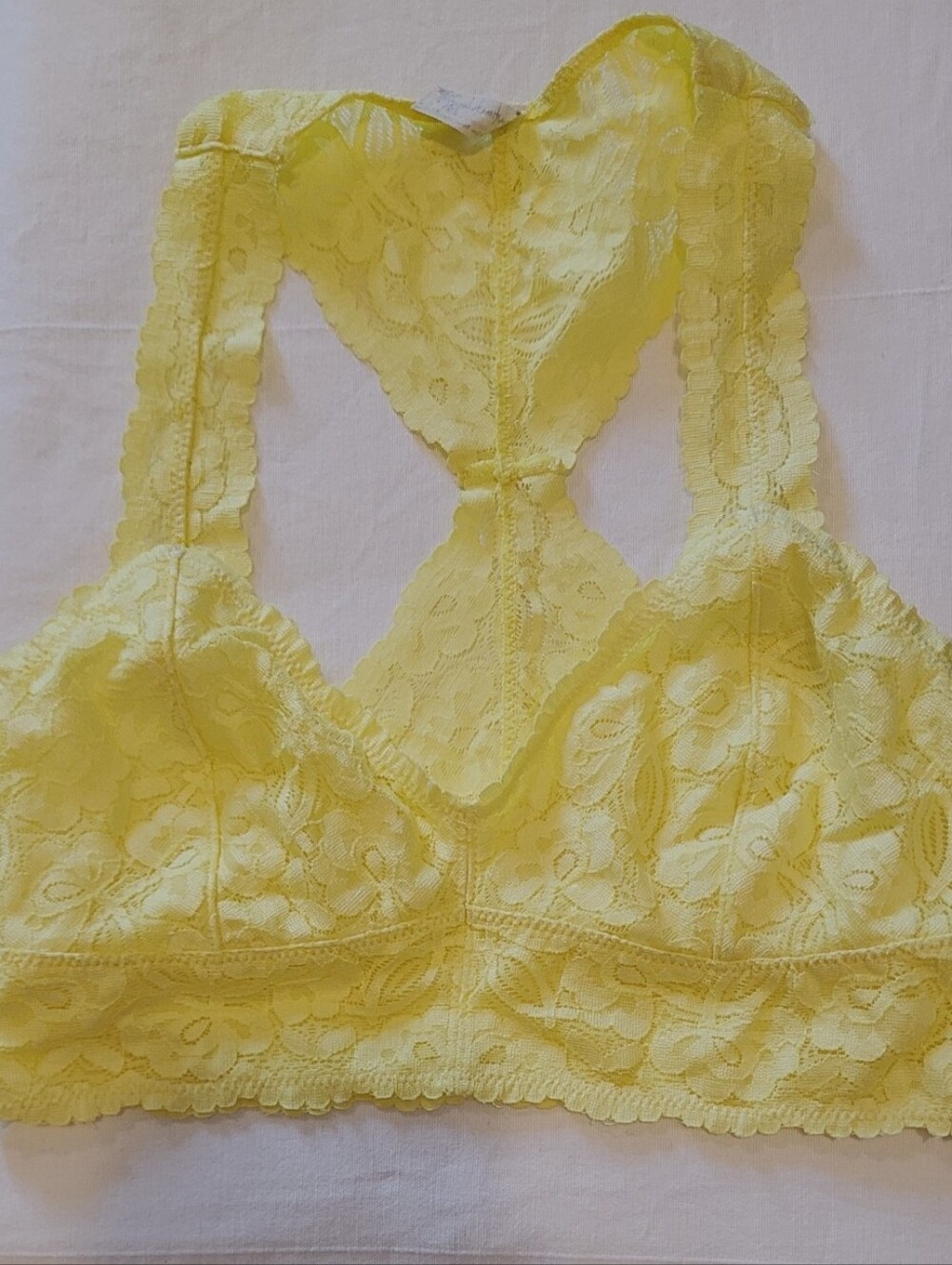 Free People Yellow Bralette